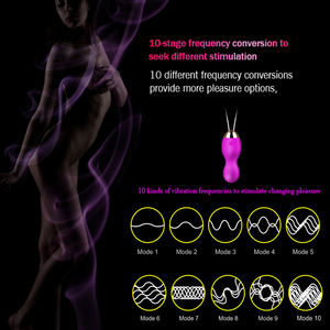 Mini BOLA DE Kegel con control remoto inalámbrico USB y salto de hadas para vibrador de huevo vibradores de bala <span class=keywords><strong>anales</strong></span> portátiles para mujeres - Product Image 3