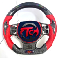 Volant de course en fibre de carbone pour Lexus IS300 IS350 IS500 GS300 GS350 GSF RCF LC500, design entièrement en carbone