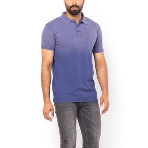 T-shirts polo personnalisés pour hommes, en coton doux de haute pureté, motif uni 100% coton anti-rides avec logo personnalisé - Product Image 5