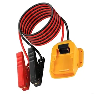 Pour Makitas/Dewalts/Milwaukees batterie Li-ion Kit de cavalier de batterie Portable câbles de suralimentation automobiles alimentation de secours avec adaptateur - Product Image 2