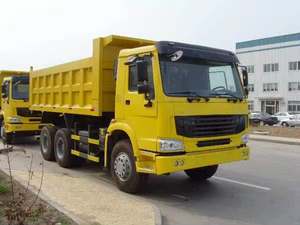 Caminhão Basculante HOWO ZZ3257M2941 6x4 com Motor Euro II de 290HP para Transporte Diário, Projetado para Entrega de Materiais em Rotina - Product Image 4