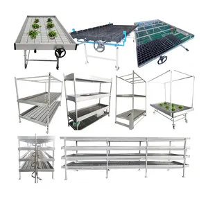 multiple layers system New Premium Seeding Bed Rolling Benches For Agriculture grow plants and flowers seeds