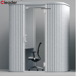 Cabine de bureau insonorisée en acier de qualité supérieure, cabine de change et vestiaire pour villa et hôtel - Product Image 6