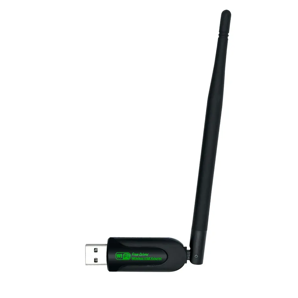 Baru WIFI USB Adapter 150Mbps USB 2.0 WiFi Kartu Jaringan Nirkabel 802.11n LAN Adapter dengan Antena Yang Dapat Diputar