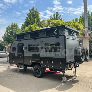 Profesional 4X4 off road camper trailer kafilah Australia dengan ranjang susun untuk grosir