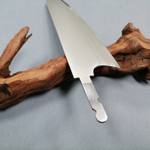 Hoja de cuchillo Kiritsuke de 8 "hecha a mano, hojas de cuchillo Bunka de acero de Damasco en blanco, hoja de repuesto de acero <span class=keywords><strong>San</strong></span> <span class=keywords><strong>Mai</strong></span> mate para Chef - Product Image 5