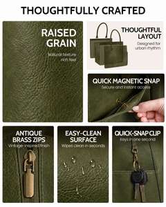 Sac à main mini en cuir de crocodile véritable, vente flash - Product Image 5