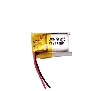 Tai Nghe Li-Polymer 501012 40Mah 3.7V, Pin Lipo - Product Image 5