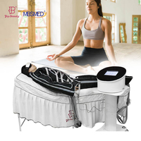 2-in-1 Professionelle Presotherapie-Maschine mit 24 Kammern für Ganzkörper-Lymphdrainage und Infrarot-Augenmassagegerät