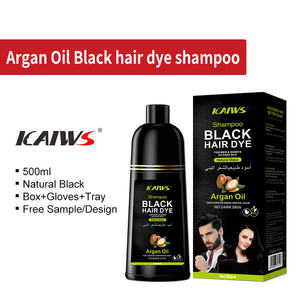 Kaiws น้ำมัน argan แชมพูย้อมสีผมดำแชมพูย้อมสี<span class=keywords><strong>ผม</strong></span>ดำธรรมชาติ - Product Image 3