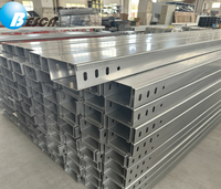 Konstruksi Industri Pusat Data, Kabel Tray Tugas Berat, Penyangga Seismik, Disetujui FM UL, Kabel Trunking Galvanis Celup Panas, BESCA