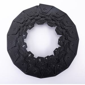 Borde <span class=keywords><strong>de</strong></span> Plástico para Césped, Borde para Plantas, Camino, Jardín, Juego <span class=keywords><strong>de</strong></span> Cercas para Plantas <span class=keywords><strong>de</strong></span> Paisaje - Product Image 2