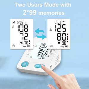 휴대용 자동 디지털 혈압계 혈압계 BP 모니터 혈압 전자 혈압기 - Product Image 2