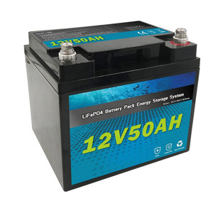 Batterie au lithium fer phosphate 12V 24V pour stockage solaire, 100Ah 200Ah 300Ah, pack de batteries lithium-ion, vente en gros usine - Product Image 1