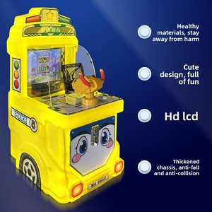 Nouvelle machine de jeu d'arcade 2023 pour enfants, à monnayeur, double joueur, tir, course et moto, pour les 3 ans et plus - Product Image 3