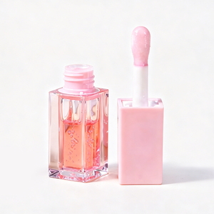 Huile à lèvres lumineuse OEM sous marque privée, à l'huile de coco et vitamine E, hydratante, réparatrice, repulpante, brillante, texture lisse, soin des lèvres personnalisé - Product Image 1