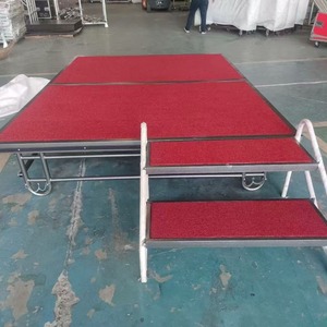Plataforma de Escenario Móvil Portátil Keride Stage-cp01 de Aleación de Aluminio Ligera de 1.22x2.44m para Exhibiciones de Truss en Hoteles y Banquetes - Product Image 1