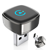 Dongle universel filaire/sans fil CarPlay & Android Auto QLDZ, boîtier rigide ABS, Plug&Play, adaptateur décodeur USB, modèle Q1AF