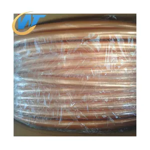 ISO 15546 C13000 Series Copper Tubing for Commercial Fridges Copper Refrigerator Pipe R22 cut refrigeration tubes