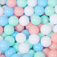Balle de piscine pour enfants Shyssy de haute qualité, résistante aux chocs, en plastique élastique, colorée, 7 cm, modèle Shyssy0153