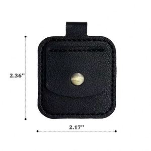 PU Leather Wedding <b>Engagement</b> <b>Ring</b> <b>Holder</b> Exquisite <b>Ring</b> Case Bridal Jewellery Storage with Keychain - Product Image 3