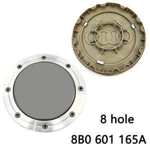 Emblemas 3D de 150 mm para <span class=keywords><strong>Tapacubos</strong></span> de Rueda de Coche, Logotipo para Cubierta de Buje, Insignia para <span class=keywords><strong>Audi</strong></span> A3 <span class=keywords><strong>A4</strong></span> B5 A6 S4 B6 TT 8E0601165, Accesorios - Product Image 3