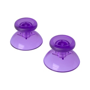 EXtremeRate Clear Purple Analog Thumb Sticks Replacement 3D <b>Joystick</b> Thumbsticks for Nintendo <b>Switch</b> Pro Controller - Product Image 2