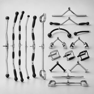 Accessoire d'entraînement à <span class=keywords><strong>corde</strong></span> sans fin pour Power Rack avec <span class=keywords><strong>corde</strong></span> de traction continue, <span class=keywords><strong>poulie</strong></span> en option, poignées de dips et accessoires de câble - Product Image 2