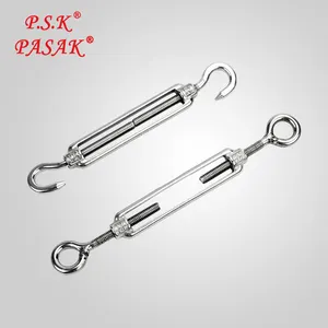 European Type Heavy Duty High Tension Rigging Hardware Eye And Hook Turnbuckle Stainless Steel Turnbuckle