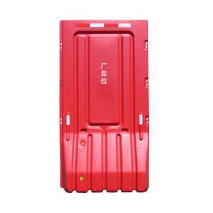 Barrière en plastique remplie d'eau, hauteur 1,8 m, pour la sécurité routière et l'isolation temporaire du trafic - Vente en gros usine - Product Image 3