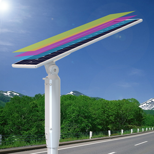 Lampadaire Solaire LED Tout-en-un Haute Efficacité avec Caméra de Surveillance 4G et Batterie, Indice IP65 pour Zones de Stationnement Résidentielles FL-YTH- - Product Image 1