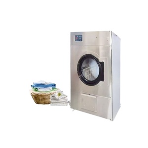 Séchoir à linge industriel commercial en acier inoxydable, chauffage électrique, vapeur ou gaz - Équipement de blanchisserie commercial - Product Image 4