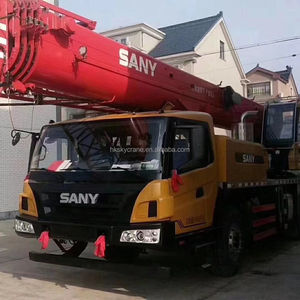 Grue mobile tout-terrain Sany 25t d'occasion certifiée EPA, grue sur camion de 25 tonnes - Product Image 4