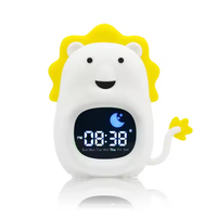 Bestseller niedlichen Design Cartoon tragbare Kinder Cloud Wecker wecken Licht Schlaf Coach