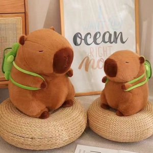 Peluche Kapybara sur mesure avec tortue sur le dos, jouet créatif et amusant, poupée en peluche, cadeau préféré des enfants, CPC - Product Image 6