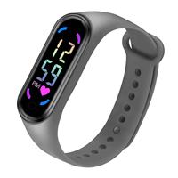 Jam Tangan Anak Grosir, Gelang Silikon, Jam Tangan Digital LED, Jam Tangan Fashion, Jam Tangan Sport Anti Air untuk Anak Laki-laki dan Perempuan