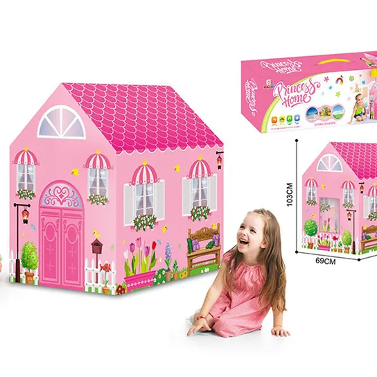 Tente de jeu pliable pour enfants, maison de princesse, intérieure et extérieure, pour bébés, jouets portables