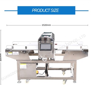 เครื่องตรวจจับโลหะในอาหารแบบเหลว รุ่น JINDUN 606 ทำจากสแตนเลส พร้อมสายพานลำเลียงปรับความเร็วได้ (15-30 ม./นาที) สำหรับอุตสาหกรรมอาหาร - Product Image 2