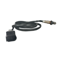 Nouveau capteur d'oxygène O2 à 5 fils 0258007351 Garantie 1 an Ajustement universel Remplacement direct VW Jetta Beetle Golf Audi A4 TT