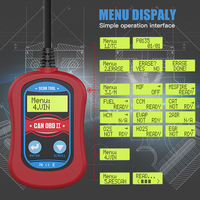 Escáner de Diagnóstico de Automóviles OBD2 Portátil, Herramienta para Detectar Fallas del Motor, Compatible con Múltiples Marcas, BYD, Mercedes, Autos Híbridos