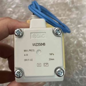 صمام ملف لولبي أصلي من SMC بمنفذين يعمل بالتحكم التفاضلي الصفر، طراز VXZ250HA VXZ250HG VXZ260LZ2A للهواء - Product Image 2