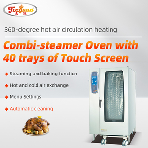 Equipo de Cocina Comercial, <span class=keywords><strong>Horno</strong></span> de Convección <span class=keywords><strong>con</strong></span> Control Manual, Vaporera <span class=keywords><strong>El</strong></span>éctrica, <span class=keywords><strong>Horno</strong></span> Combinado - Product Image 2