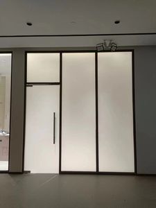 PDLC autoadesivo Smart pellicola di vetro moderno PET Magic Glass per edifici per uffici decorativi e funzionali per un Look elegante - Product Image 5