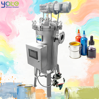 Filtre à raclette interne auto-nettoyant en acier inoxydable 316 pour liquides visqueux industriels, revêtement pigmentaire, filtration d'encre et de peinture