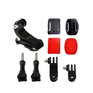 Para Go Pro Action Sports Camera Mount <span class=keywords><strong>Insta360</strong></span> Accesorio Casco Kit de adhesivo de montaje frontal Tornillo de mariposa Hebilla de gancho en J - Product Image 4