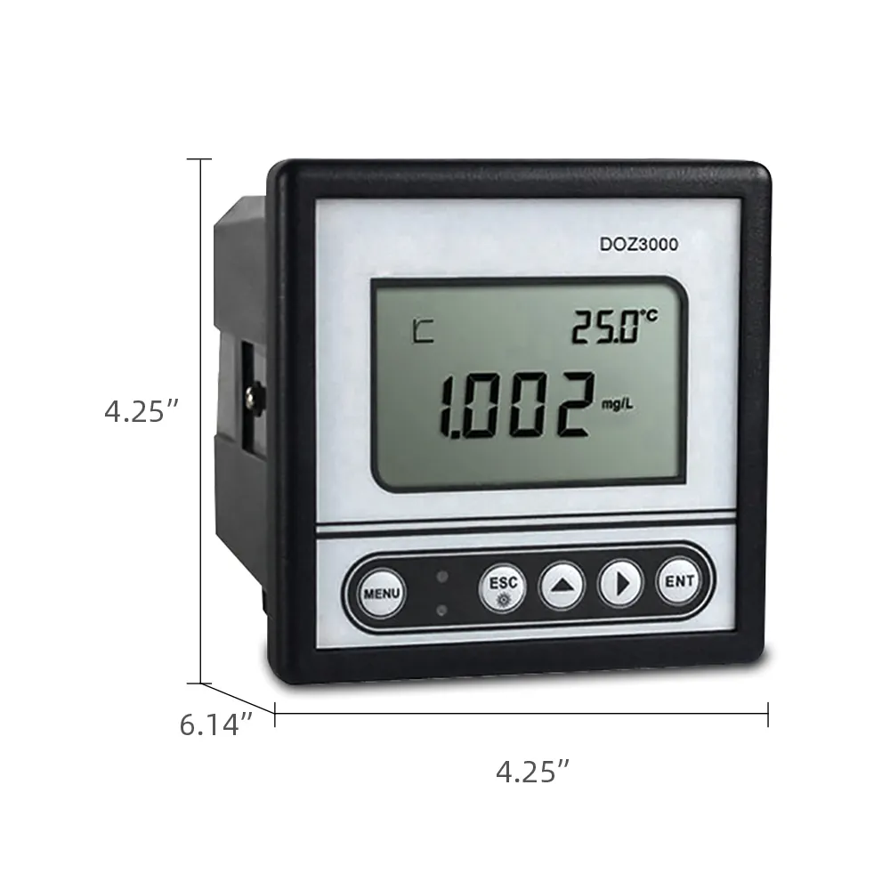 China Doz-3000 Intelligente Opgelost Muur Ozon Meter Online Water Ozon Analyzer Tester Water Monitor