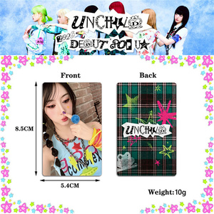 Lot de 6 cartes Lomo Kpop UNCHILD Selifie, photocartes brillantes Ako Evon Haeun Yeeun de l'album de débüt, cartes postales Heekie <span class=keywords><strong>Tina</strong></span> <span class=keywords><strong>Love</strong></span> - Product Image 3