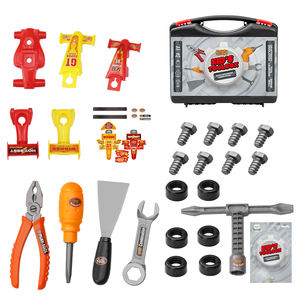 Kit <span class=keywords><strong>de</strong></span> <span class=keywords><strong>herramientas</strong></span> <span class=keywords><strong>de</strong></span> reparación <span class=keywords><strong>de</strong></span> automóviles para niños, caja <span class=keywords><strong>de</strong></span> <span class=keywords><strong>herramientas</strong></span> <span class=keywords><strong>de</strong></span> juego - Product Image 5