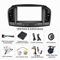 Lecteur DVD de voiture Android pour Buick Regal 2009-2013, écran tactile IPS 9 pouces, navigation radio avec CarPlay Bluetooth