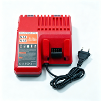 Ensemble d'outils électriques Milwaukee FUEL Combo Kit 18V sans fil : clé à chocs, perceuse à percussion, meuleuse d'angle, avec batteries et sac de rangement